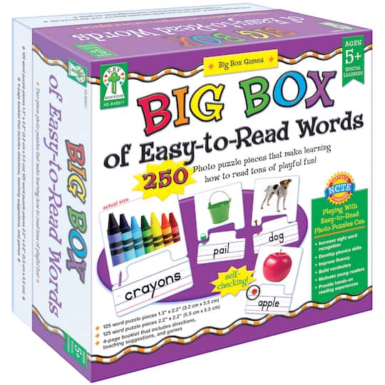 Big Book of Easy-to-Read Words